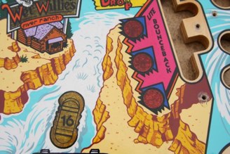 This is a SP (Sun Process) made White Water playfield.