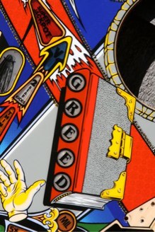 This is a LS (Lenc-Smith) made Addams Family.<br />Note the red colors on the GREED book face.