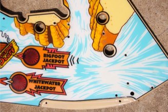 This is a LS (Lenc-Smith) made White Water playfield.